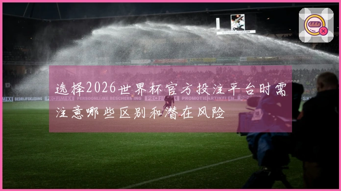选择2026世界杯官方投注平台时需注意哪些区别和潜在风险