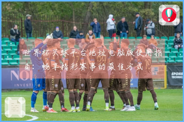 世界杯买球平台地址电脑版使用指南：畅享精彩赛事的最佳方式